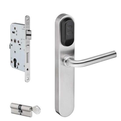 Conjunto de Fechadura Eletrônica com controlo acessos, cartão Mifare